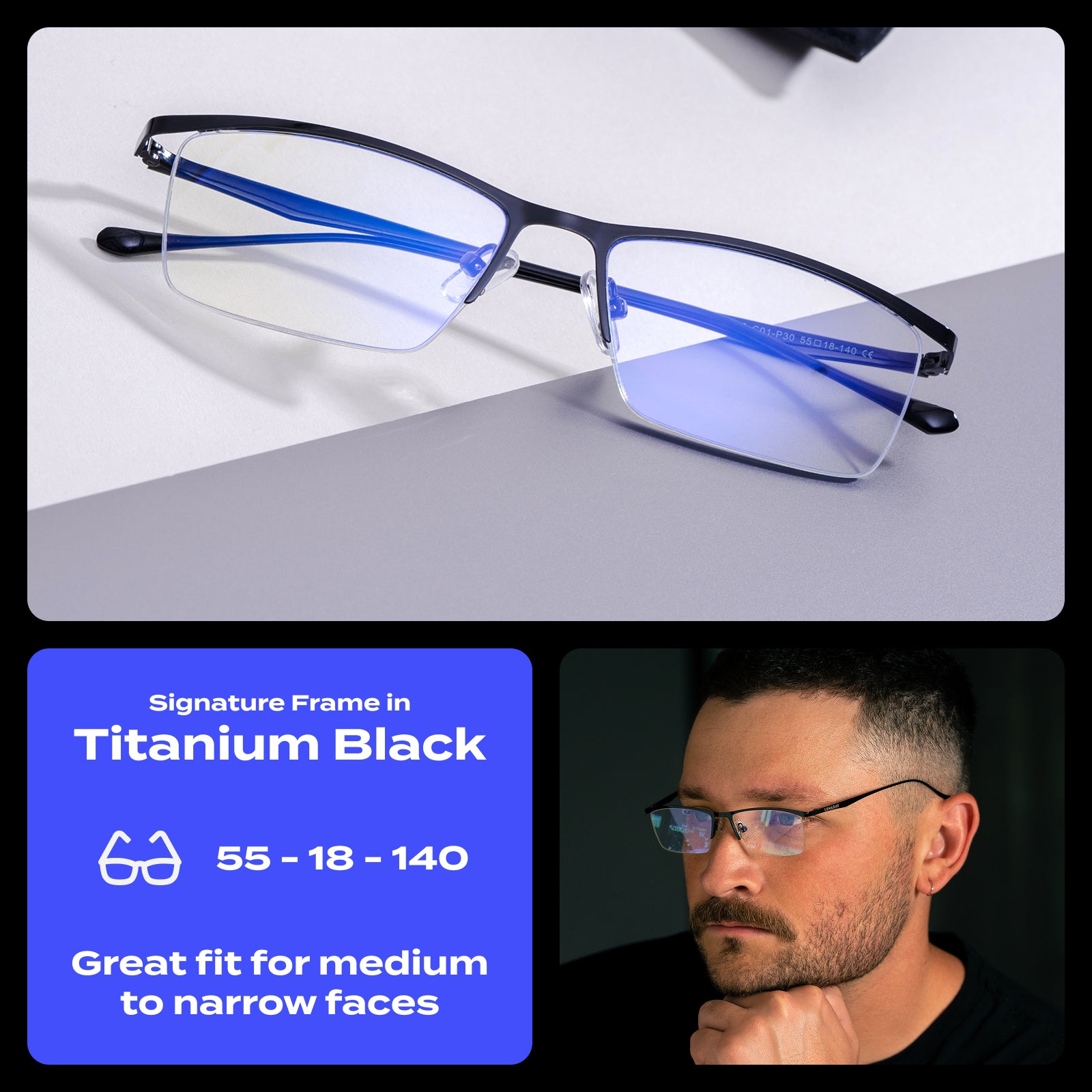 Lumadux - Anti Blue Light Glasses, Reduce Headaches & Eye Strain